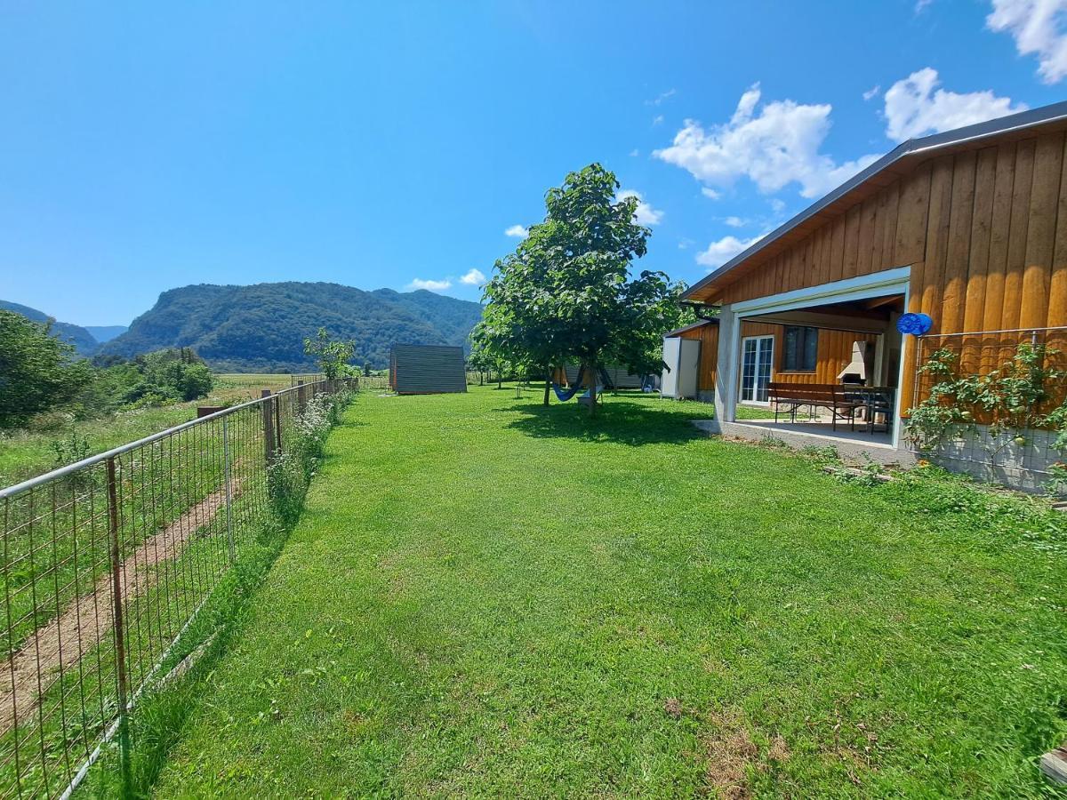 Hotel Glamping Hiske Petrin Tolmin Exteriér fotografie